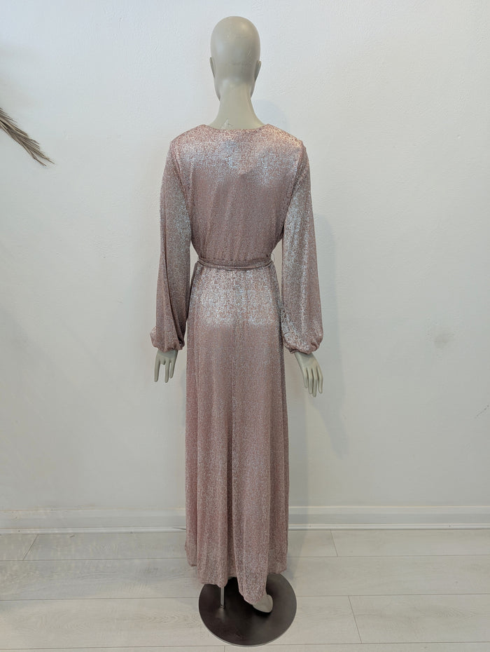 Jenny Peckham Blush Wrap Dress 18 NWT