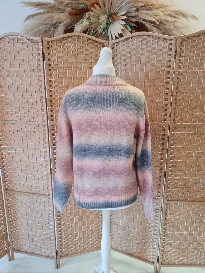 Jessica Graaf multi cardigan L