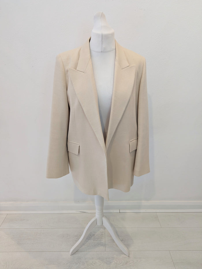 Jigsaw cream blazer 14