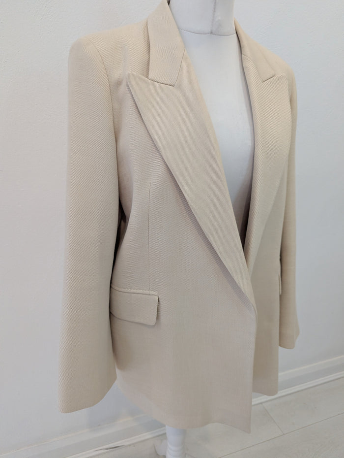 Jigsaw cream blazer 14