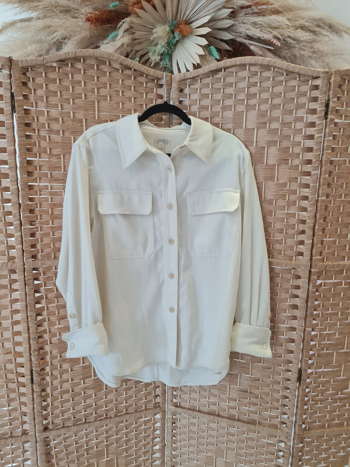 Jigsaw Cream Shacket 12