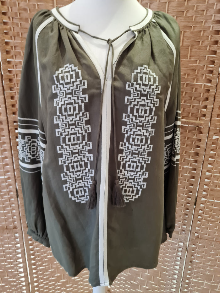 Jigsaw Khaki Tunic L