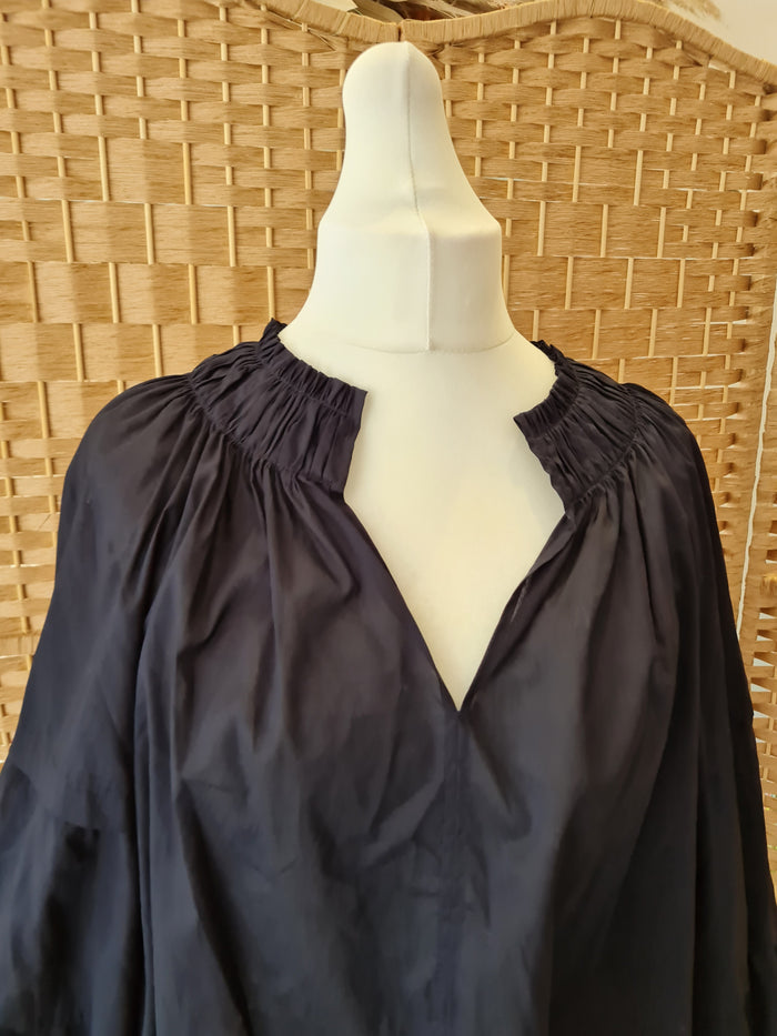 Jigsaw Navy Kaftan Top Size 18 NWT RRP £90