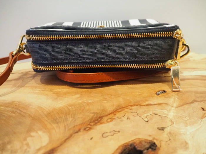 Jigsaw Striped Crossbody NEW