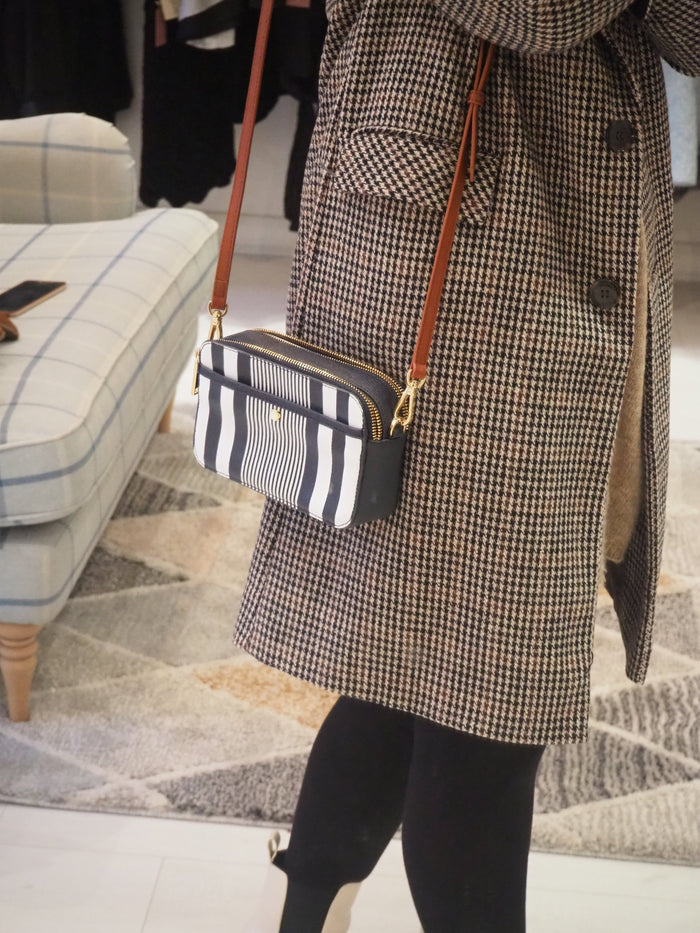 Jigsaw Striped Crossbody NEW