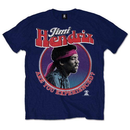 Jimi Hendrix Unisex T-shirt- Are you experienced? Rock Off