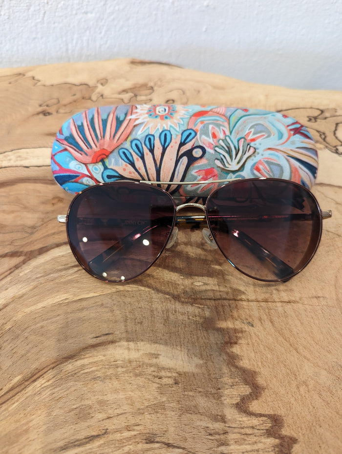Jimmy Choo Aviator Sunglasses