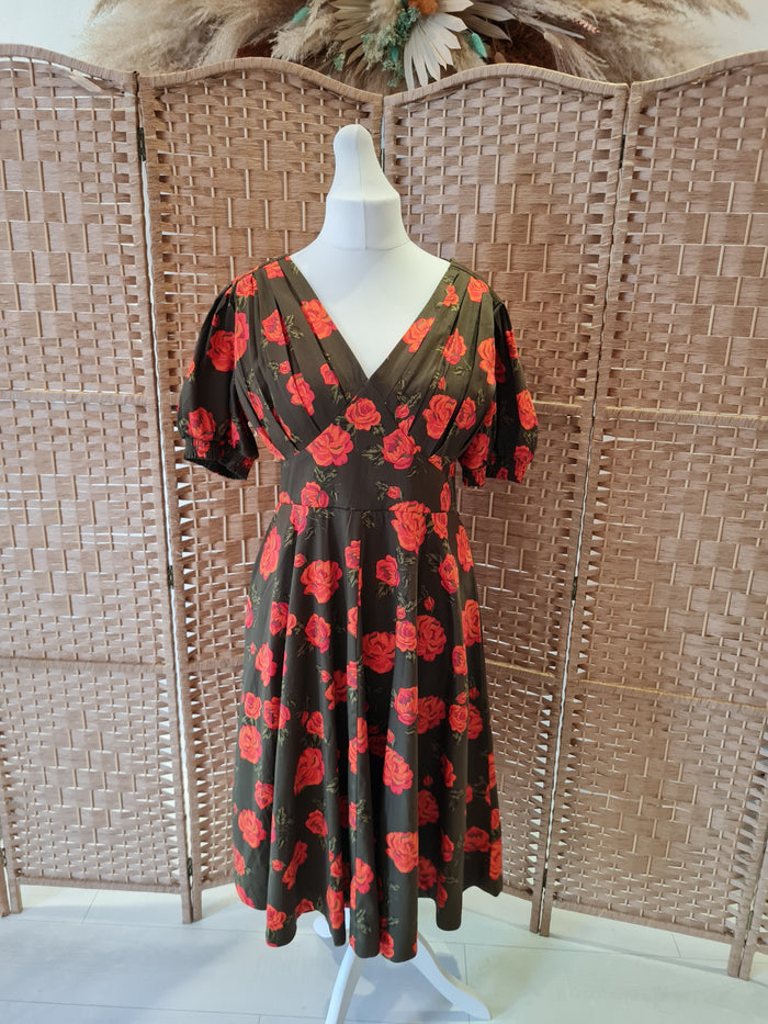 Joe Browns Olive Rose dress 16