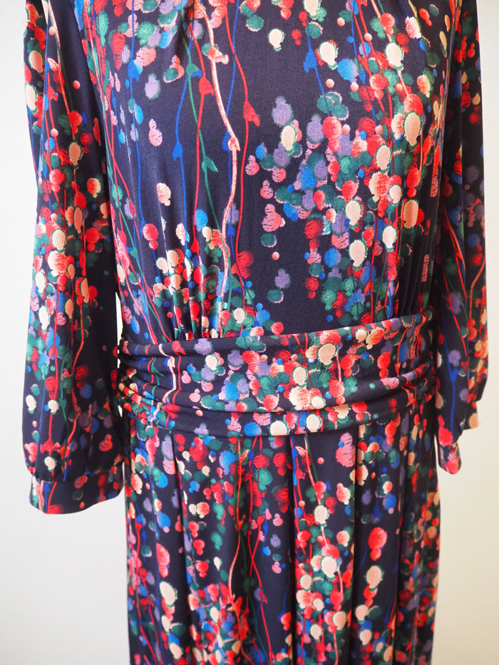 Jolie Moi Turtleneck Multi Midi Dress 14 NEW RRP £85