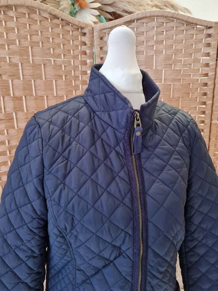 Joules Navy Jacket Size 10