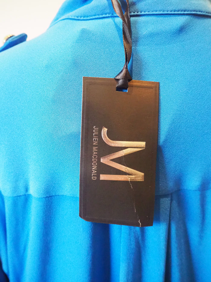 Julien McDonald Blue Blouse 14 NEW with tags