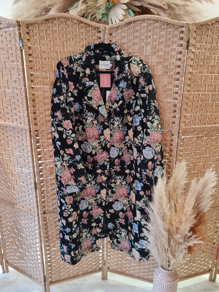 Junarose floral Coat 20/22 New RRP £95
