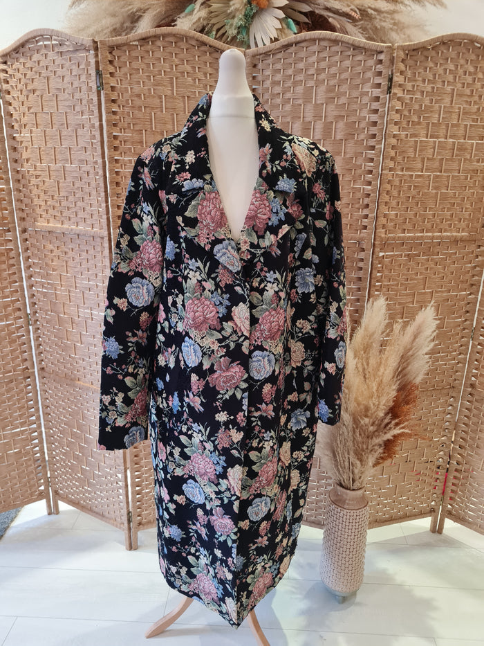 Junarose floral Coat 20/22 New RRP £95