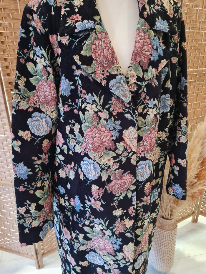 Junarose floral Coat 20/22 New RRP £95