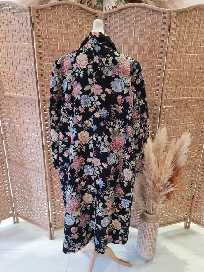 Junarose floral Coat 20/22 New RRP £95
