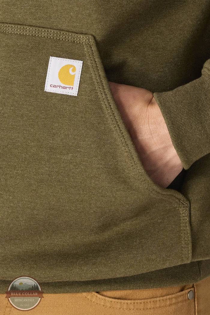 Carhartt K288-GO5 Loose Fit Midweight Logo Sleeve Graphic Hoodie Spring 26 Kangaroo Pocket