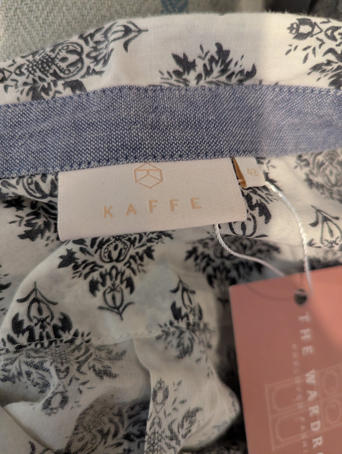Kaffe Grey Pattern Blouse 14