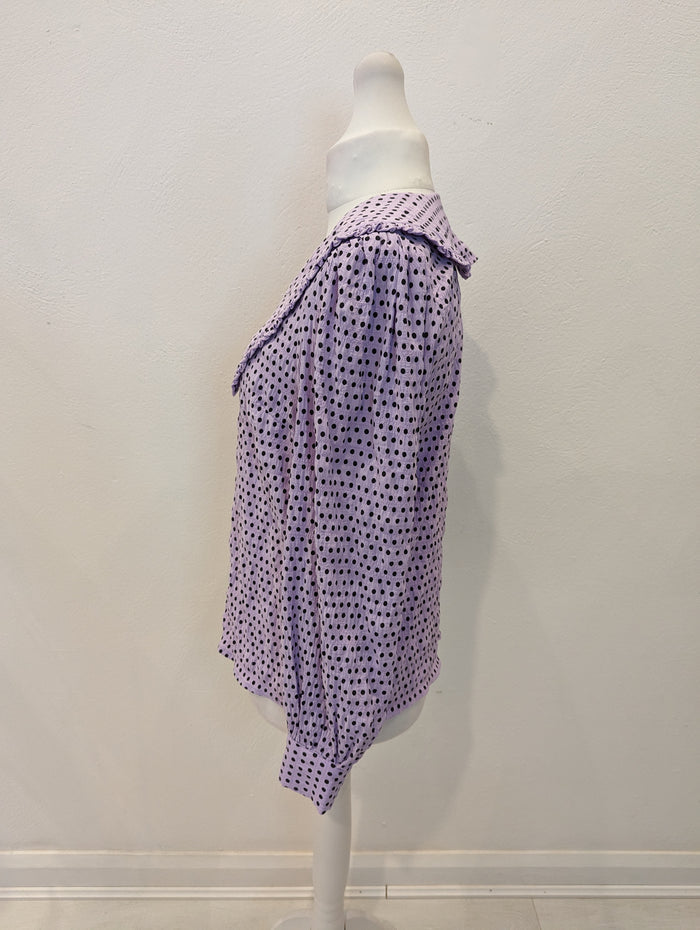 Kaffe Lilac Spot Top 36