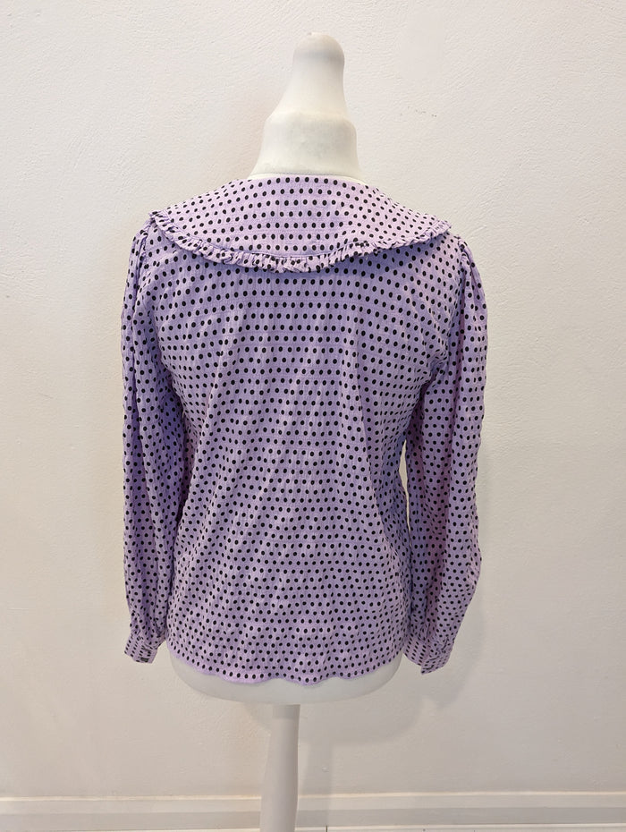 Kaffe Lilac Spot Top 36
