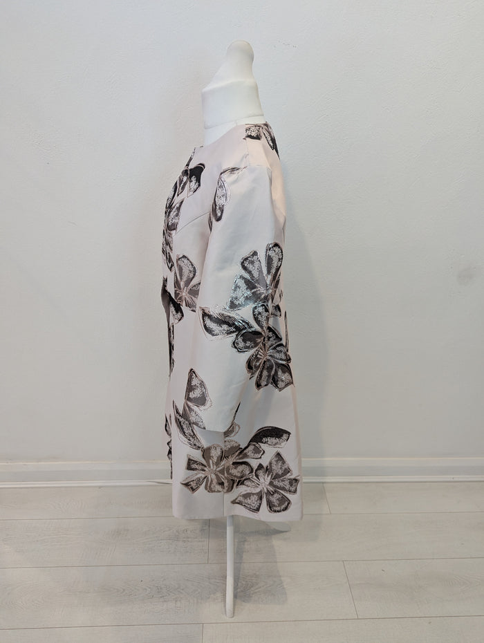 Kaleidoscope Floral Dress Coat 18 Nwt