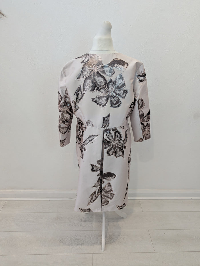 Kaleidoscope Floral Dress Coat 18 Nwt