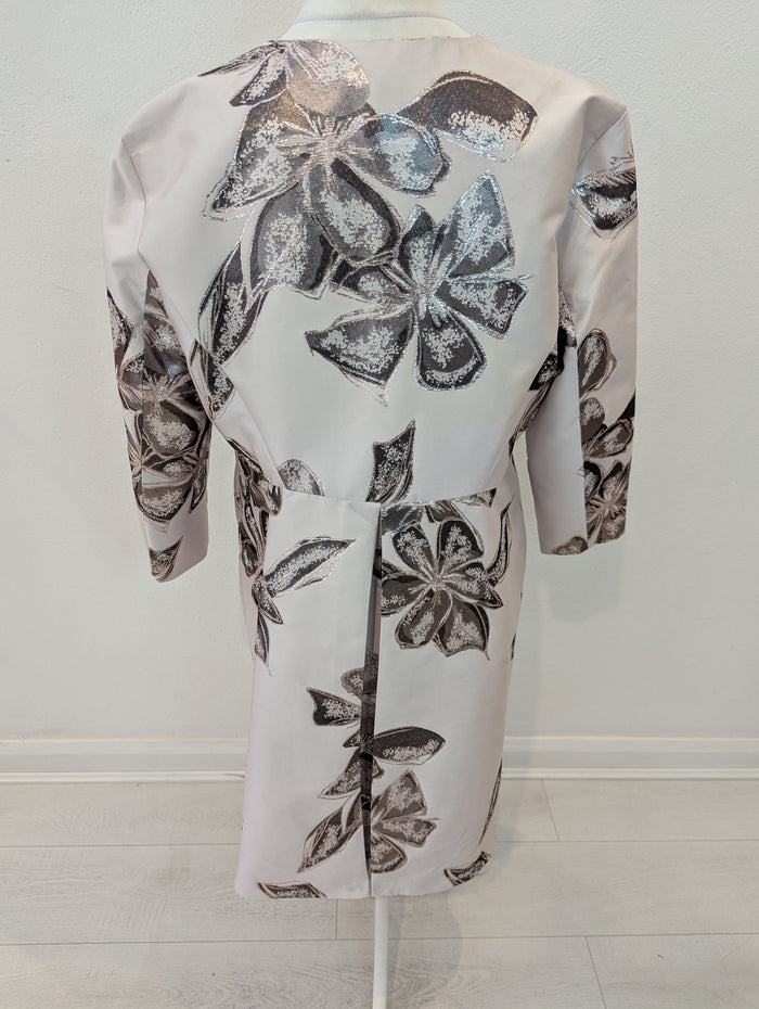 Kaleidoscope Floral Dress Coat 18 Nwt