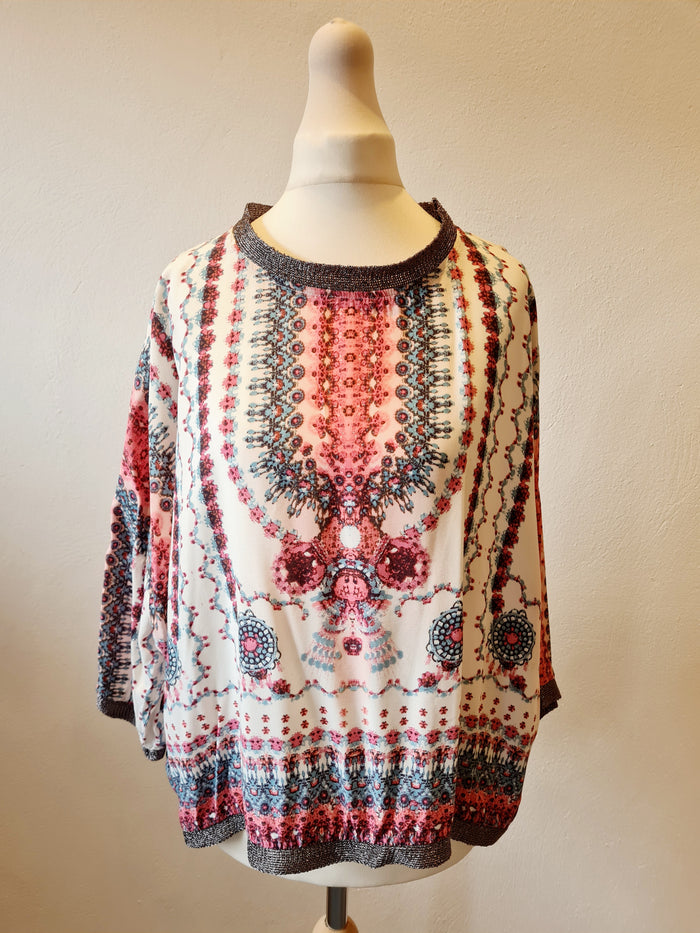 Karen by Simonsen silver trim top S