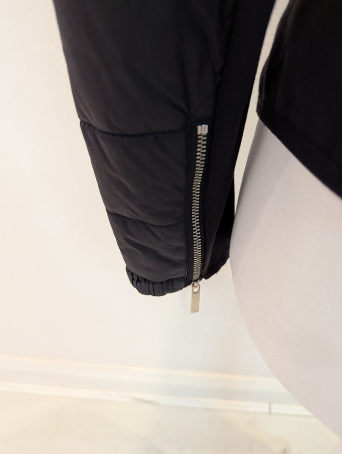 Karen Millen black padded jacket 14