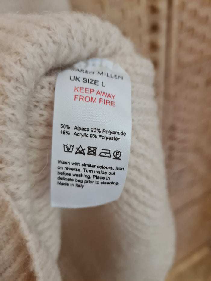 Karen Millen Blush Jumper L (small fitting)