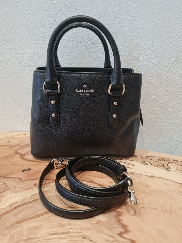 Kate Spade black mini crossbody