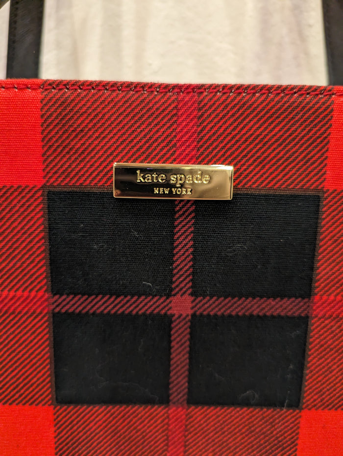 Kate Spade Red Check Bag