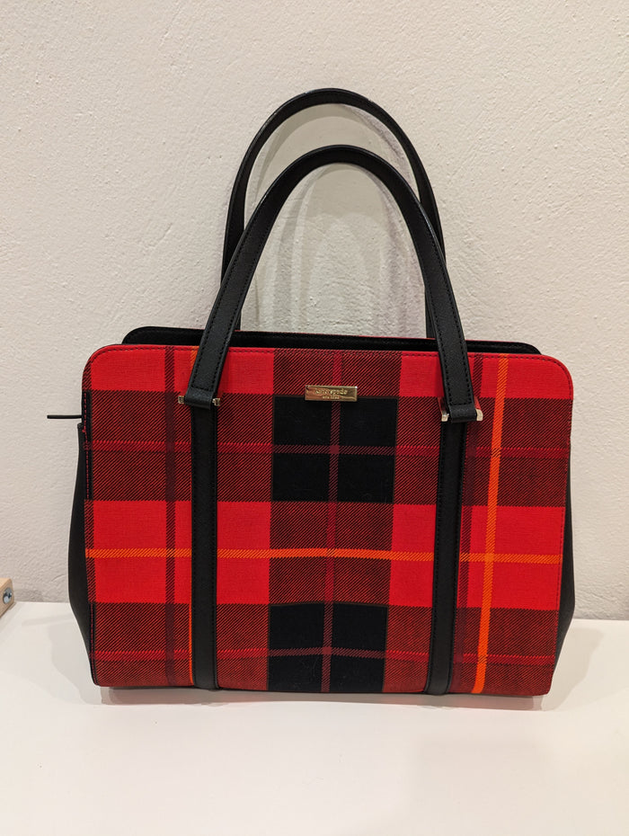 Kate Spade Red Check Bag