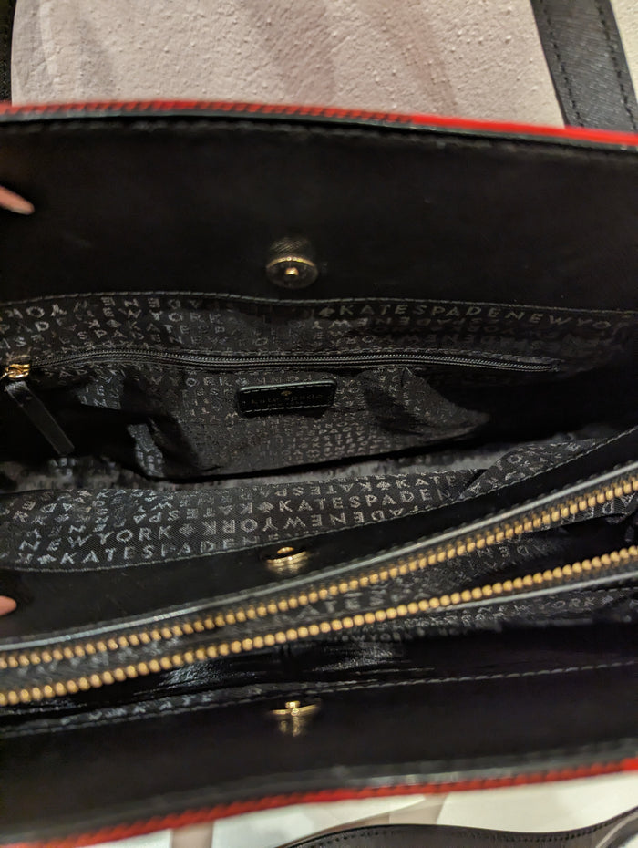 Kate Spade Red Check Bag