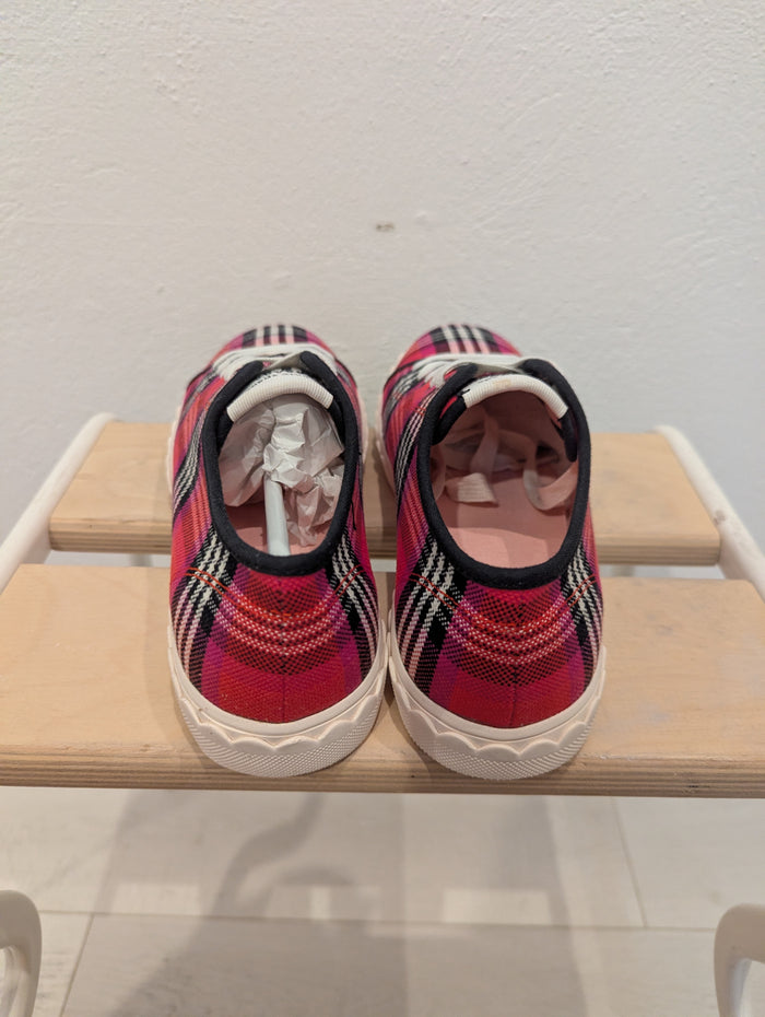 Kate Spade Vale Plaid Trainers 6 NWT