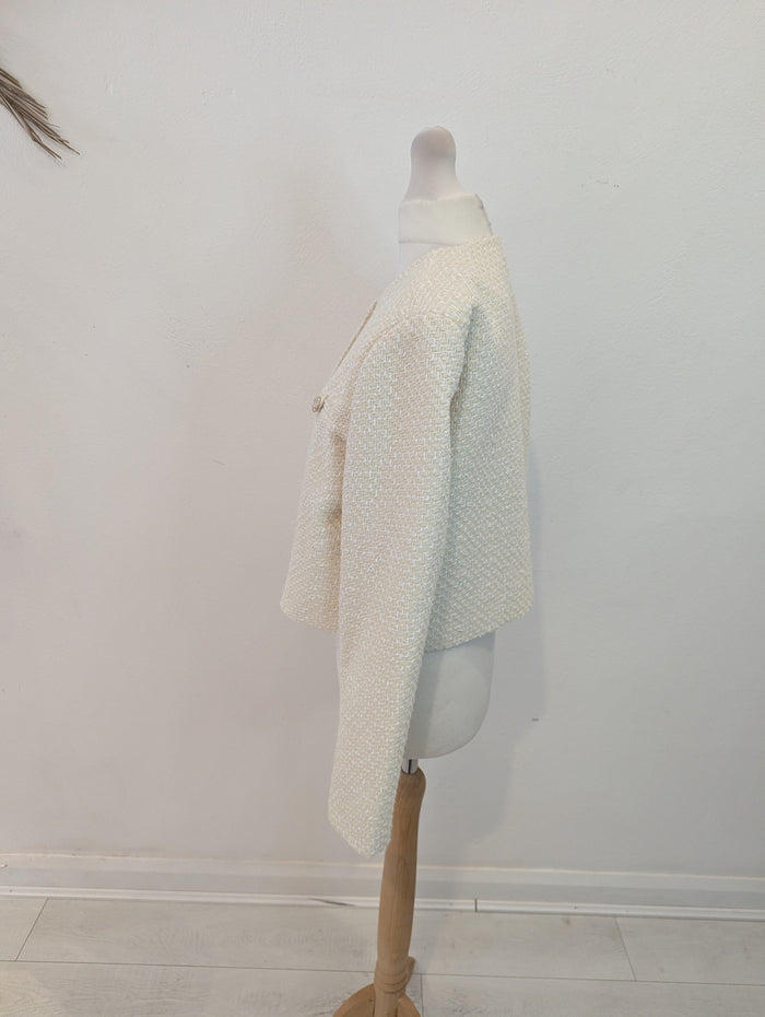 Kaycee Daisy Button Jacket S/M