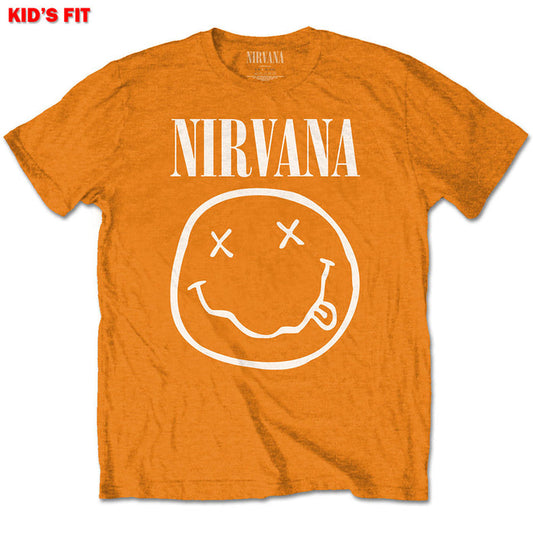 Kids Nirvana T-shirt - Smiley Face Rock Off