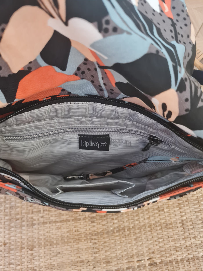 Kipling floral multi satchel
