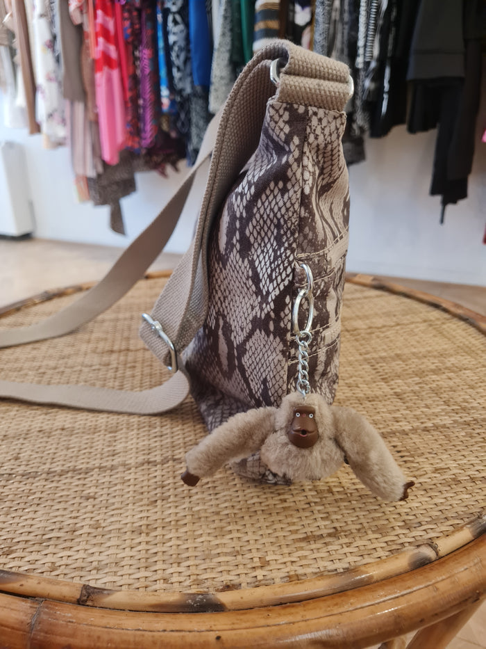 Kipling snake print Alvar bag