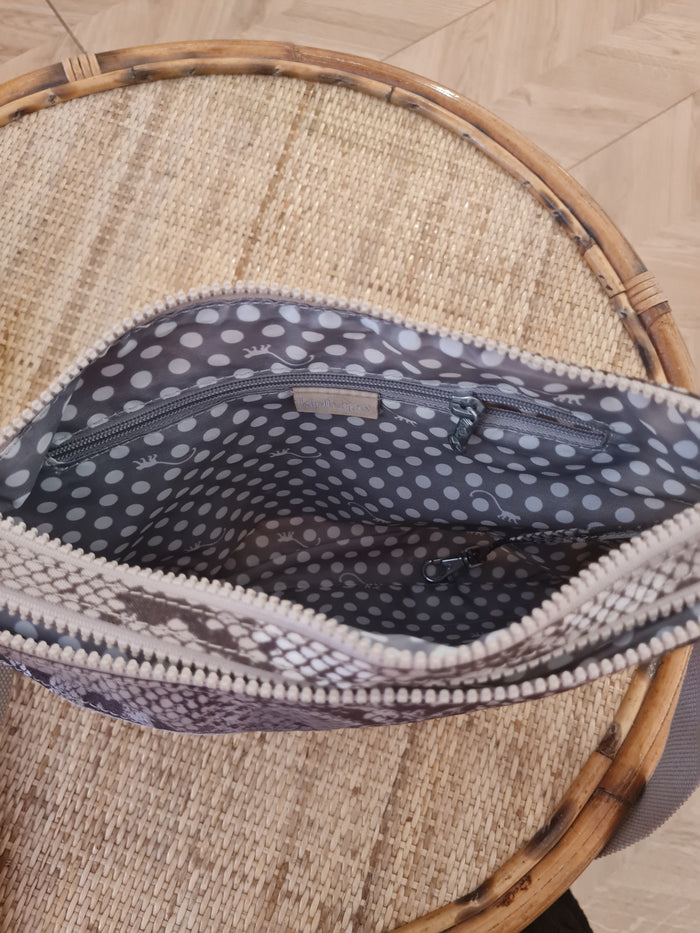 Kipling snake print Alvar bag