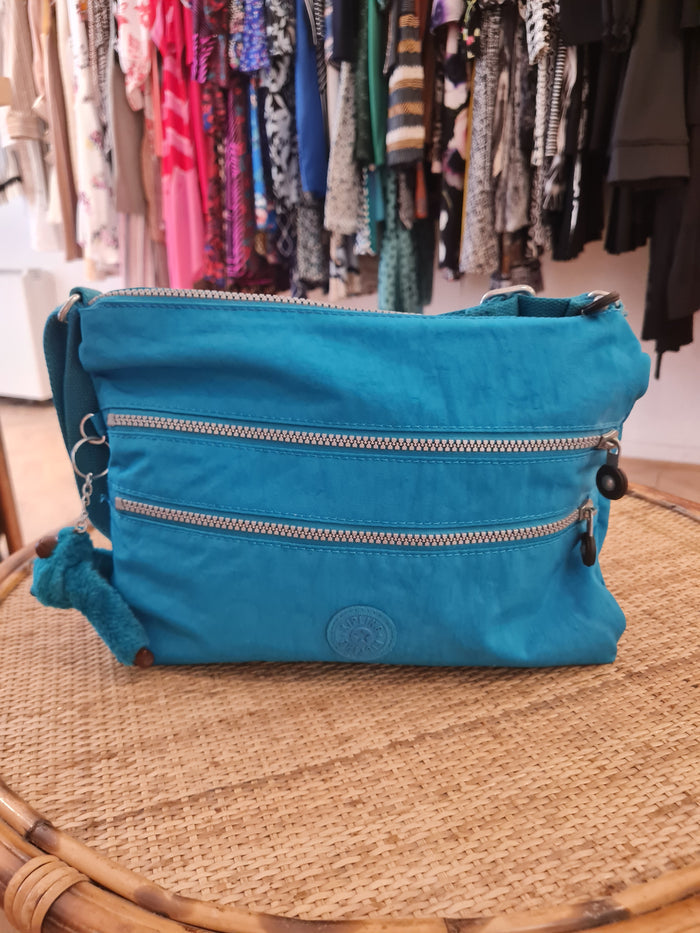 Kipling teal Alvar bag