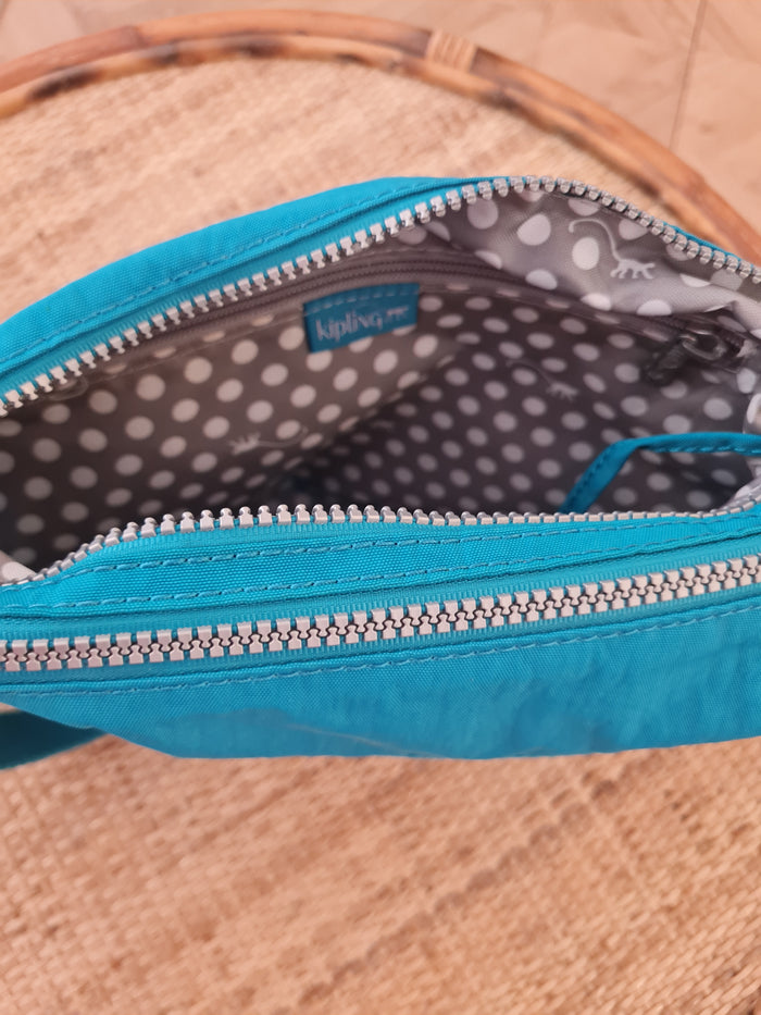 Kipling teal Alvar bag