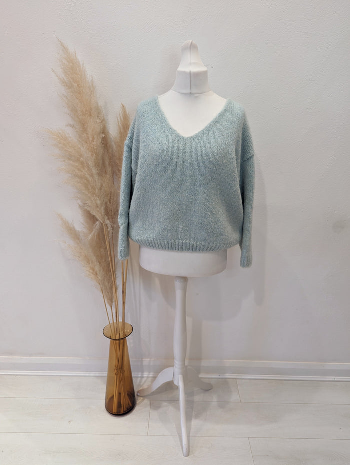 Knit - Ted Blue Jumper M