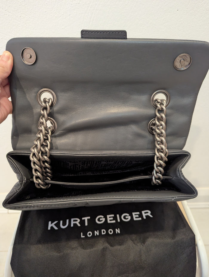 Kurt Geiger grey Kensington bag
