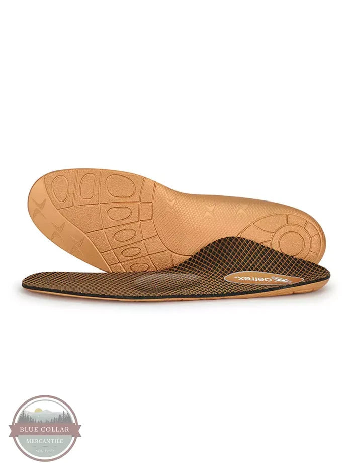 Aetrex L425M Metatarsal Support Insoles Bottom and Side View