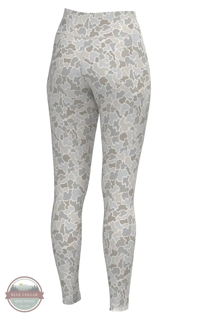 LG Leggings 2.0 in Forest Camo Saltwater by Local Girl Outfitters rear view