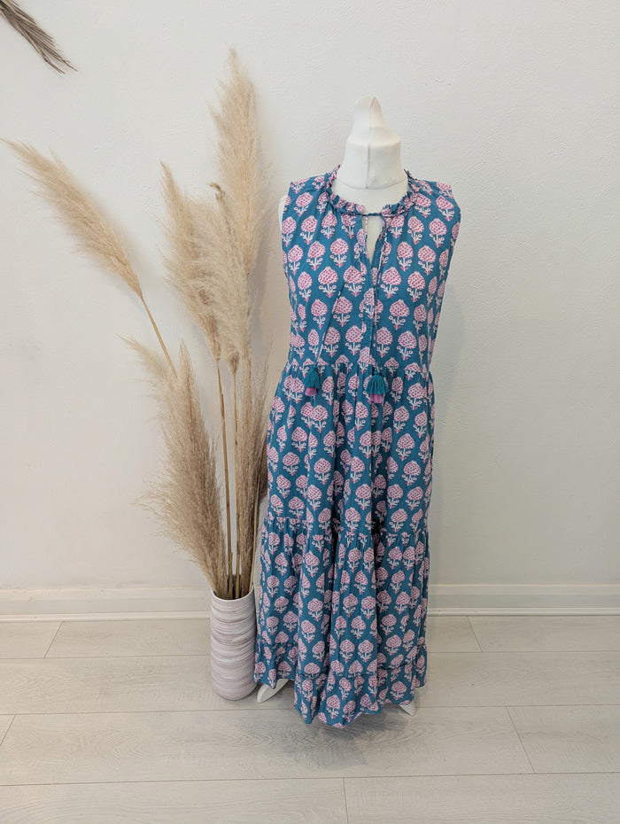 La Mandarine Teal & Pink Maxi S/M