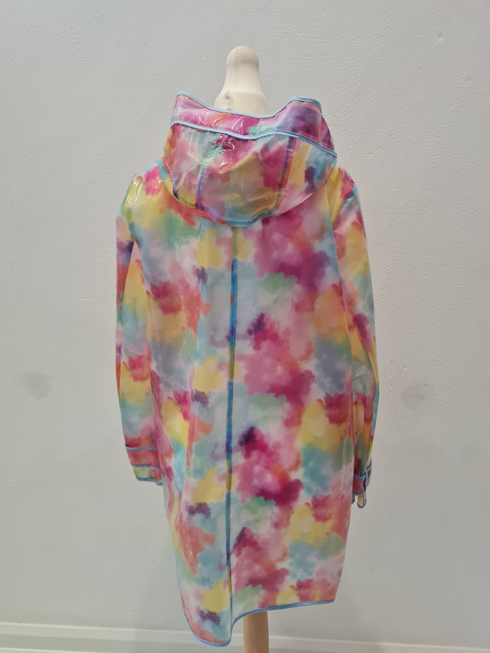 Laura Jo Plastic Rain Mac Size M