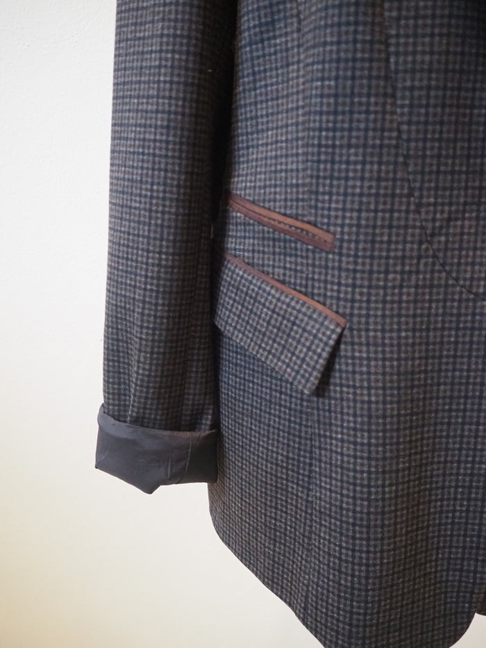 Le Chateau Check Blazer Medium