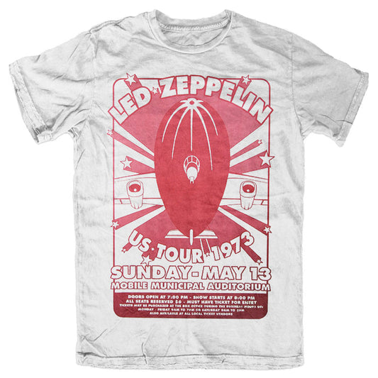 Led Zeppelin T-shirt -  Mobile Municipal Rock Off