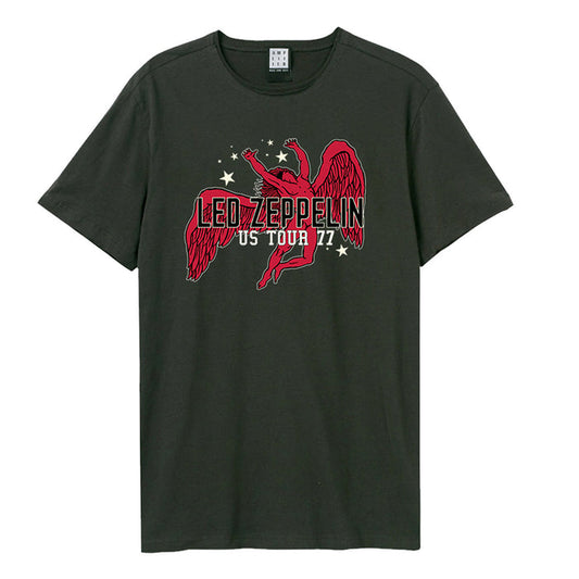 Led Zeppelin T-Shirt - US Tour 77 Icarus Amplified